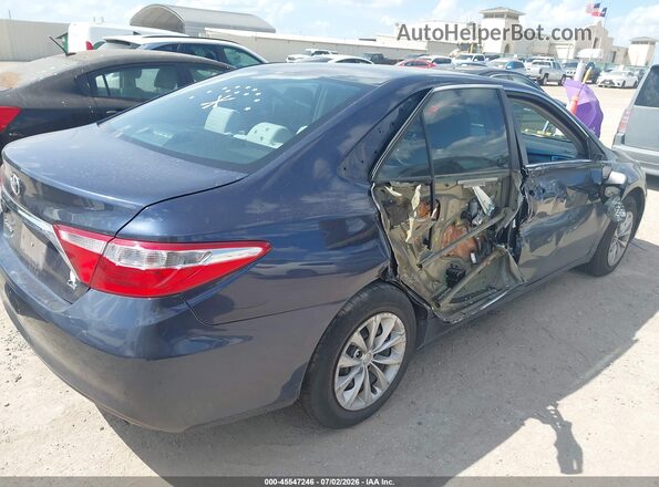4T4BF1FK7GR528810 2016 TOYOTA CAMRY Blue Հետևի աջ