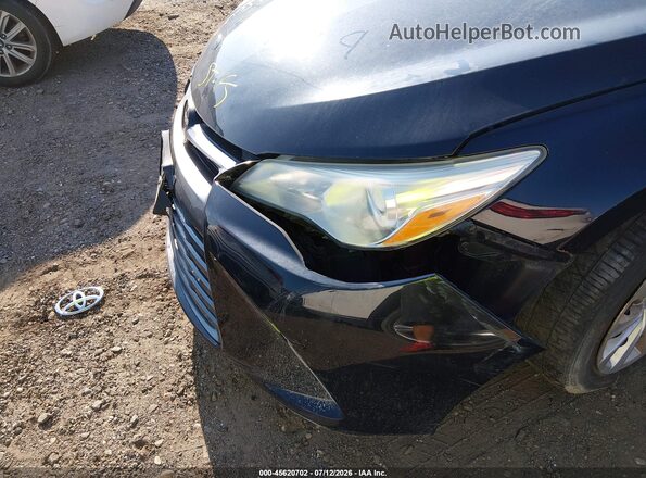 4T4BF1FK7GR531285 2016 TOYOTA CAMRY Black წინა ხედი
