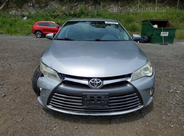 4T4BF1FK7GR552900 2016 TOYOTA CAMRY Silver Front view