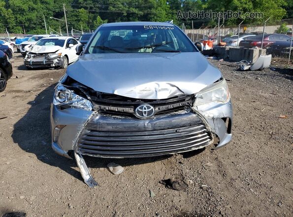 4T4BF1FK7GR574167 2016 TOYOTA CAMRY Silver Вид спереду