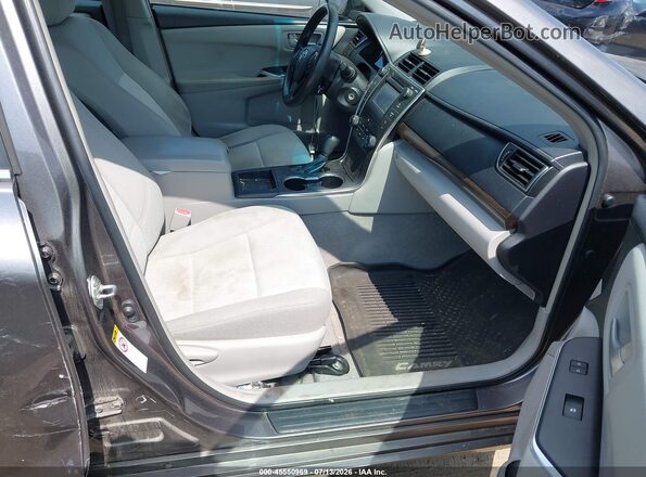 4T4BF1FK8GR535085 2016 TOYOTA CAMRY Gray Vista interior delantera