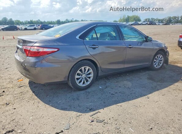 4T4BF1FK9GR550386 2016 TOYOTA CAMRY Gray Задня права чверть