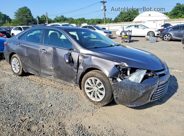 4T4BF1FK9GR564191 2016 TOYOTA CAMRY Gray Առջևի աջ