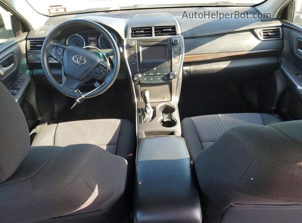 4T4BF1FK9GR564191 2016 TOYOTA CAMRY Gray Առջևի վահանակի տեսք