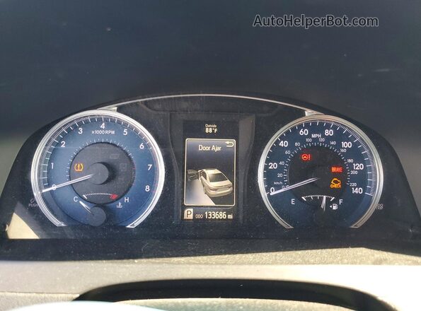 4T4BF1FK9GR564191 2016 TOYOTA CAMRY Gray Սարքավորումների վահանակի տեսք