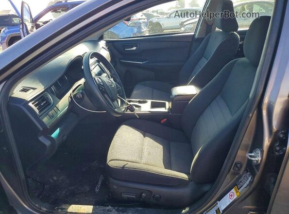 4T4BF1FK9GR564191 2016 TOYOTA CAMRY Gray Սալոնի դիմացի տեսք