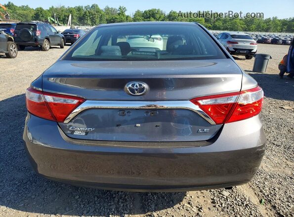 4T4BF1FK9GR564191 2016 TOYOTA CAMRY Gray Հետևի տեսք