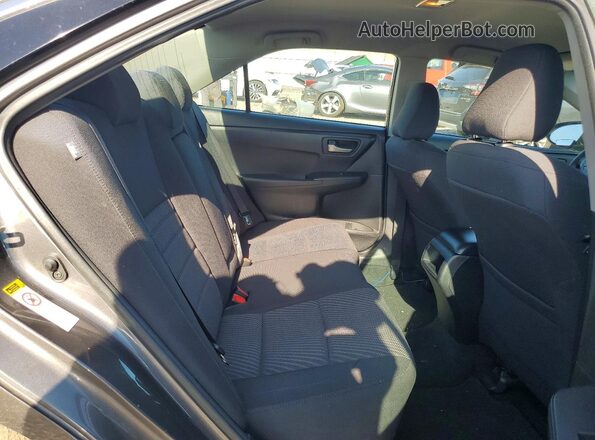 4T4BF1FK9GR564191 2016 TOYOTA CAMRY Gray Հետևի նստատեղերի տեսք
