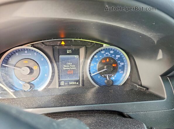 4T4BF1FK9GR573974 2016 TOYOTA CAMRY Silver Vista del cuadro de instrumentos