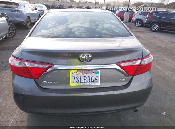4T4BF1FKXGR555970 2016 TOYOTA CAMRY Gray 
