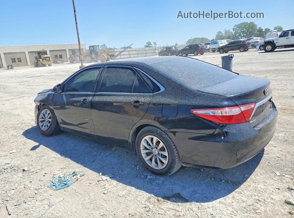 4T4BF1FKXGR564703 2016 TOYOTA CAMRY Black Rear left