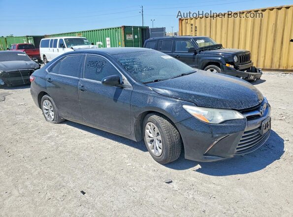 4T4BF1FKXGR564703 2016 TOYOTA CAMRY Black Front right