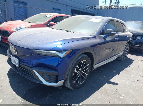 4W5KHMRK4RZ511798 2024 ACURA ZDX Blue წინა მარცხენა ხედი სამი მეოთხედიდან