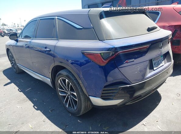4W5KHMRK4RZ511798 2024 ACURA ZDX Blue უკანა მარცხენა