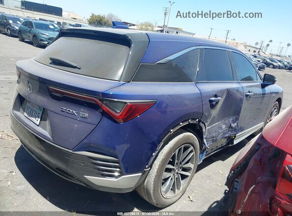 4W5KHMRK4RZ511798 2024 ACURA ZDX Blue უკანა მარჯვენა