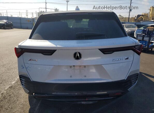 4W5KHMRK5RZ516735 2024 ACURA ZDX White Հետևի տեսք