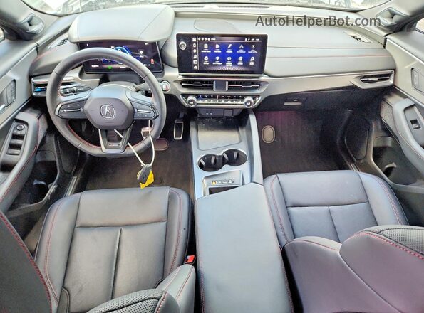 4W5KHMRK7RZ501914 2024 ACURA ZDX Gray Dashboard view