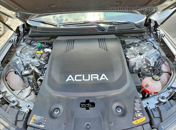 4W5KHMRK7RZ501914 2024 ACURA ZDX Gray Engine compartment view