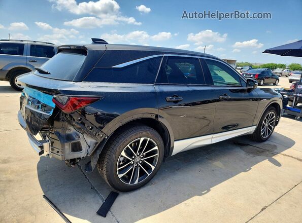 4W5KHMRK7RZ504635 2024 ACURA ZDX Black Задня права чверть