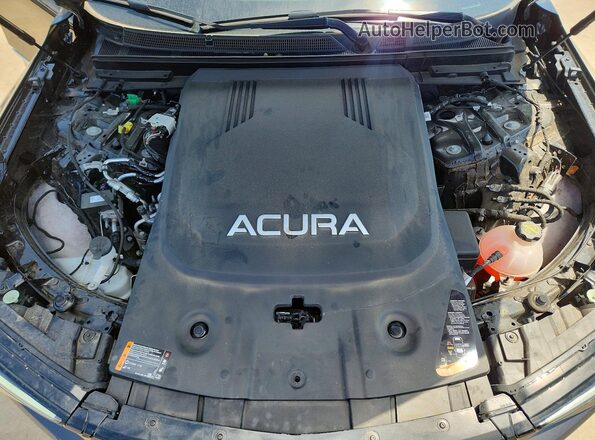 4W5KHMRK7RZ504635 2024 ACURA ZDX Black Вид задньої частини салону