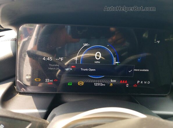 4W5KHNRL0RZ513997 2024 ACURA ZDX White Widok zestawu wskaźników