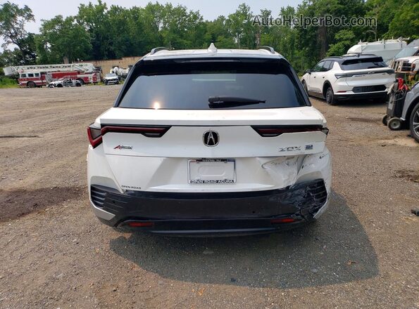 4W5KHNRL0RZ513997 2024 ACURA ZDX White Widok z tyłu