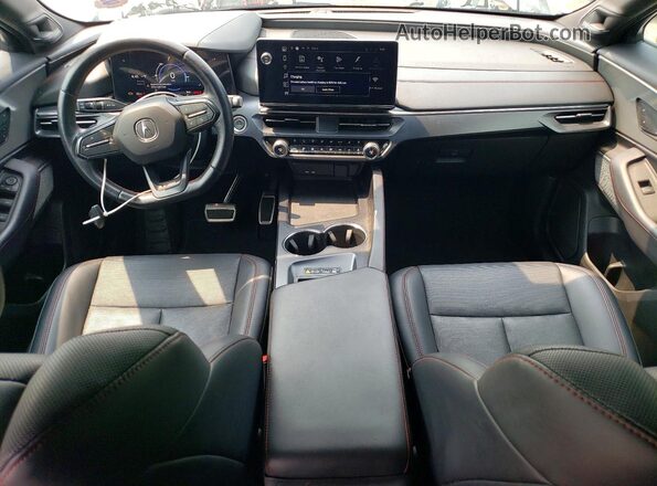 4W5KHNRL0RZ513997 2024 ACURA ZDX White Widok deski rozdzielczej
