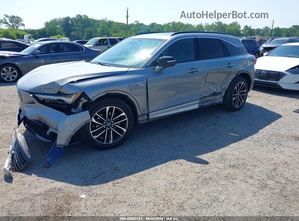 4W5KHNRL4RZ509032 2024 ACURA ZDX Gray Передня ліва чверть