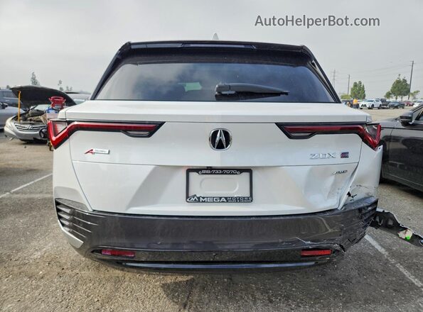 4W5KHNRL5RZ507399 2024 ACURA ZDX White Vista trasera