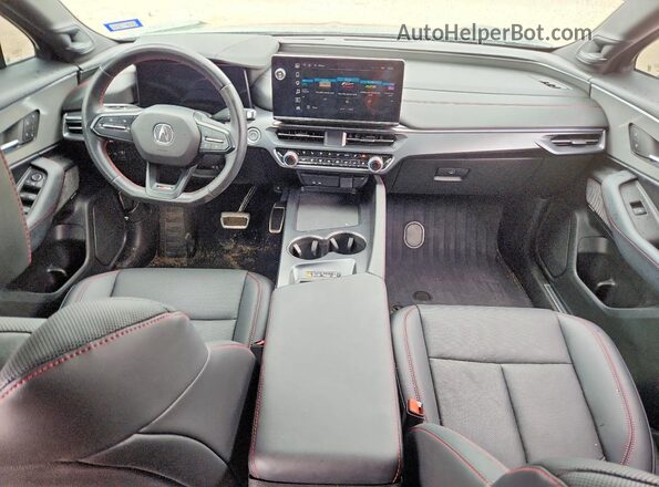 4W5KHNRL6RZ500476 2024 ACURA ZDX Gray Вид панелі приладів