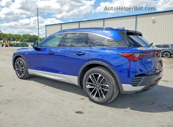 4W5KHNRL7RZ510319 2024 ACURA ZDX Blue Rear left