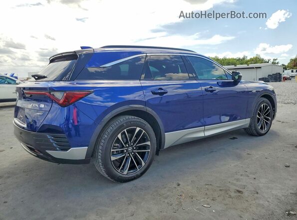 4W5KHNRL7RZ510319 2024 ACURA ZDX Blue Rear right