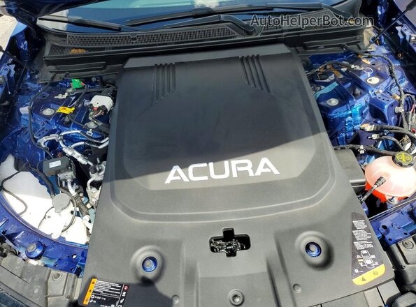 4W5KHNRL7RZ510319 2024 ACURA ZDX Blue Engine compartment view