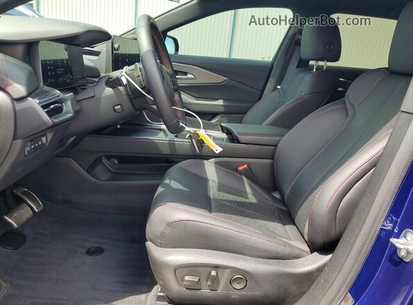 4W5KHNRL7RZ510319 2024 ACURA ZDX Blue Front interior view