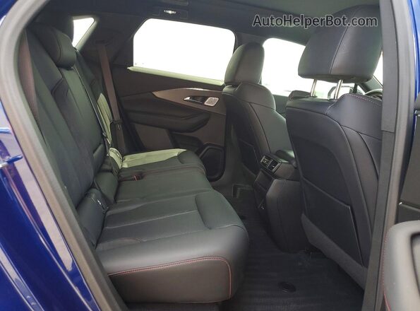4W5KHNRL7RZ510319 2024 ACURA ZDX Blue Rear interior view