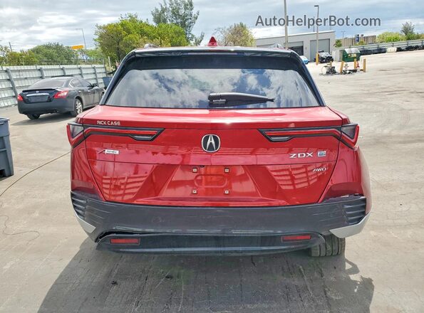 4W5KHNRL7RZ512765 2024 ACURA ZDX Красный Вид сзади