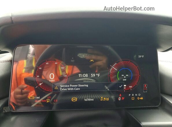 4W5KHNRL7RZ512765 2024 ACURA ZDX Красный Вид щитка приборов