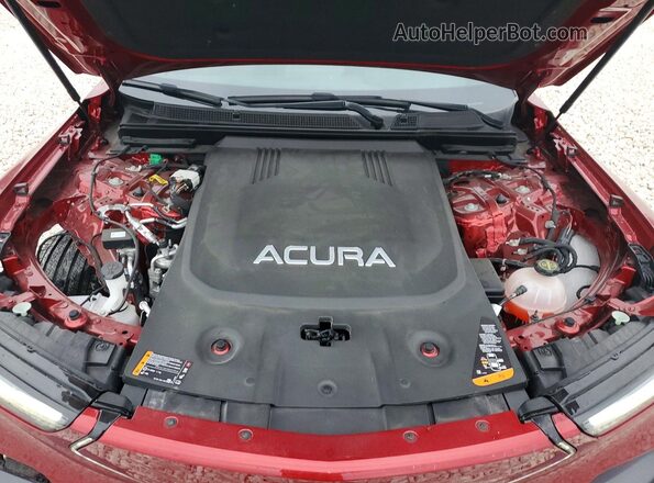 4W5KHNRL8RZ514735 2024 ACURA ZDX Red Շարժիչի բաժամունքի տեսք