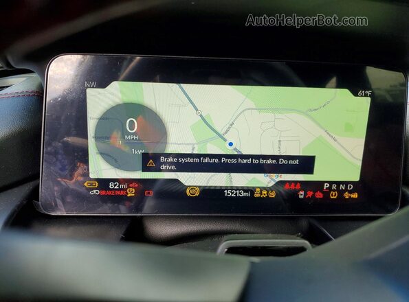 4W5XHPRL6RZ511060 2024 ACURA ZDX Black Вид щитка приладів