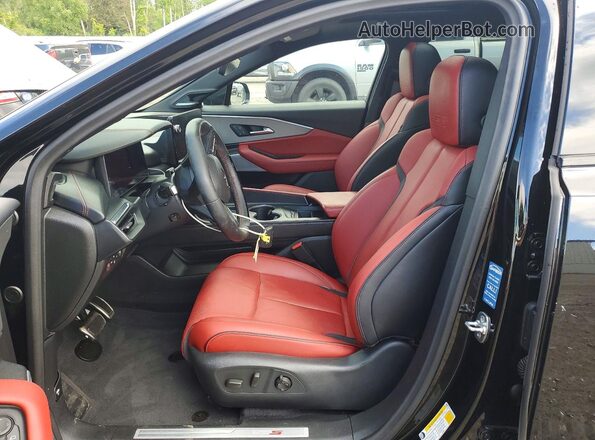 4W5XHPRL6RZ511060 2024 ACURA ZDX Black Вид салону спереду
