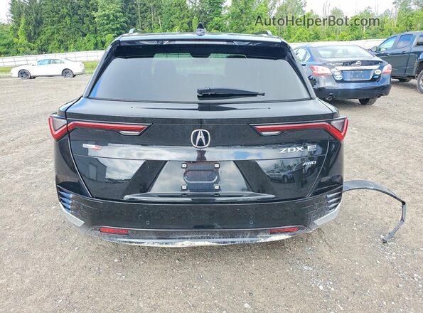 4W5XHPRL6RZ511060 2024 ACURA ZDX Black Вид ззаду