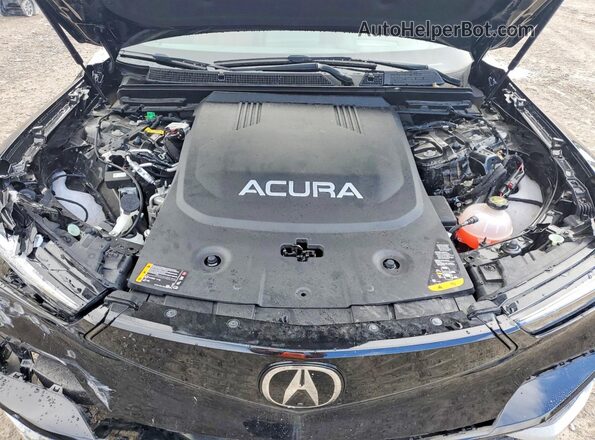 4W5XHPRL6RZ511060 2024 ACURA ZDX Black Вид задньої частини салону