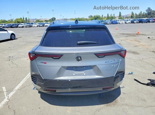 4W5XHPRL9RZ515071 2024 ACURA ZDX Silver Вид ззаду