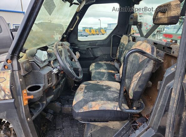 4XARRU991M8464404 2021 POLARIS RANGER Black Սալոնի դիմացի տեսք
