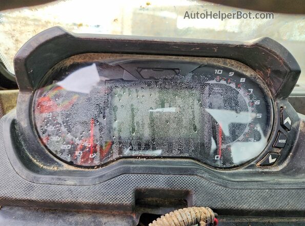 4XARRU991M8464404 2021 POLARIS RANGER Black Սարքավորումների վահանակի տեսք