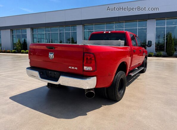 3C63RRGL1JG281172 2018 RAM 3500 Red Widok z przodu