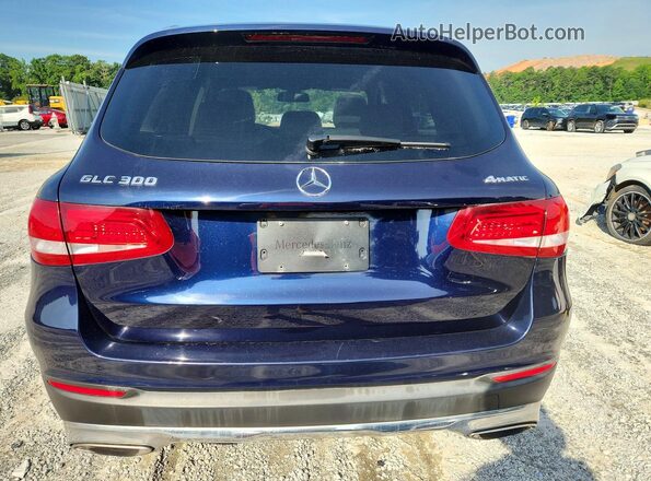 WDC0G4KB2HV007882 2017 MERCEDES-BENZ GLC-CLASS Blue Սալոնի դիմացի տեսք
