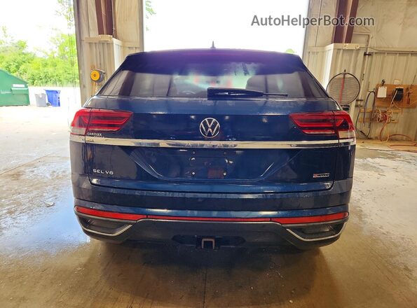 1V2ME2CAXLC212375 2020 VOLKSWAGEN ATLAS Синий Вид салона спереди