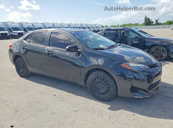 2T1BURHE2HC813469 2017 TOYOTA COROLLA Black Vista frontal