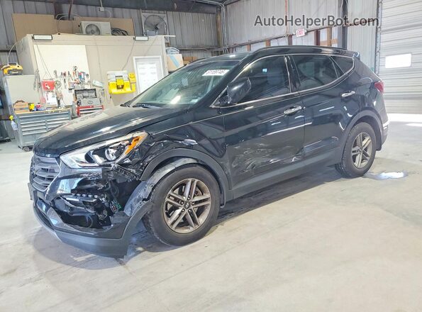 5NMZU3LB0HH008654 2017 HYUNDAI SANTA Black უკანა მარცხენა